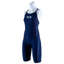 【メール便OK】TYR(ティア) SSLID-20S レディース 競泳トレーニング水着 ショートジョン スパッツスーツ TEAM CHEVRON