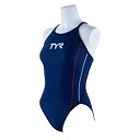 【メール便OK】TYR(ティア) FSLIDJR-20S ジュニア ガールズ ハイカット フレックスバック 競泳トレーニング水着 練習用