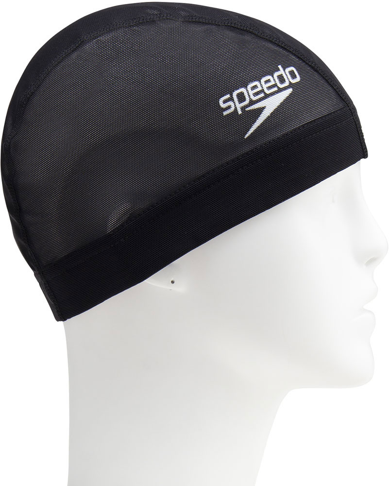 【メール便OK】定番 SPEEDO(スピード) SE12050 ロゴメッシュキャップ メンズ レディース ユニセックス 水泳キャップ 水泳帽