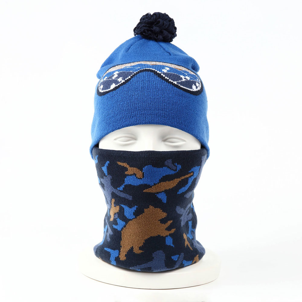 【メール便OK】Columbia(コロンビア) CC0082 ユーススノウモアハットアンドゲイターセット Youth Snow More Hat