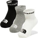 THE NORTH FACE(ザ・ノース・フェイス) NNJ82310 KIDS ANKLE 3P アンクル3 キッズ ジュニア 靴下 3足セット