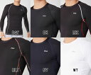 【メール便OK】FILA(フィラ) 448124 メンズ クルーネック 長袖 ソフトコンプレッションインナー スポーツインナーウェア