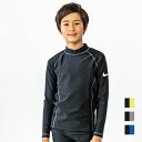【メール便OK】NIKE(ナイキ) 1991071 NIKE SWIM BOYS ロングスリーブ UV ラッシュガード ジュニア 子供用 水泳(4)
