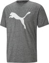 【メール便OK】PUMA(プーマ) 523004 TRAIN FAVORITE ヘザー CAT メンズ 半袖Tシャツ スポーツウェア