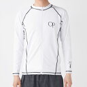 【メール便OK】OceanPacific(オーシャンパシフィック) 513481 メンズ 長袖 ハイネック フルジップ ラッシュガード 水着 トップス