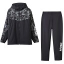 DESCENTE(デサント) DMMWJF30/DMMWJG30 メンズ HEATNAVI 総柄グラフィック スリーブロゴ フルジップフーディー 上下セット
