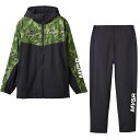 DESCENTE(デサント) DMMWJF30/DMMWJG30 メンズ HEATNAVI 総柄グラフィック スリーブロゴ フルジップフーディー 上下セット