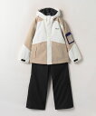 FILA(フィラ) 143720 ジュニア スキーウェア 上下セット セットアップ スノースーツ 子供用 サイズ調整機能付き