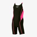 【メール便OK】2022FW SPEEDO(スピード) SCG12206F ジュニア ガールズ フレックスゼロ2 ジュニアオープンバックニースキン 競泳水着