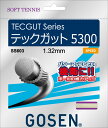 【メール便OK】GOSEN(ゴーセン) SS603-NA テックガット5300 ソフトテニス ラケット ガット