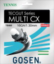 【メール便OK】GOSEN(ゴーセン) TS660-NA マルチ CX 硬式テニス ラケット ガット