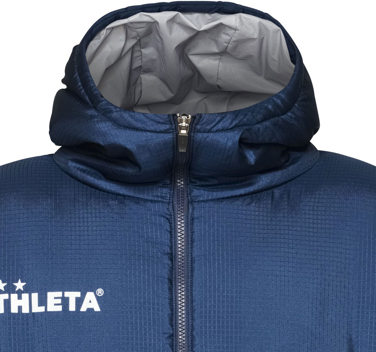 スポーツマートのメンズ ベンチコート サッカー フットサル スポーツ観戦 防寒 中綿 部活 通学 ATHLETA(アスレタ) 04167｜アングル2
