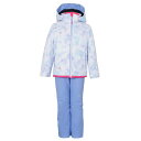 PHENIX(フェニックス) PSAH22P75 SNOWCRYSTAL KIDS2P スキーウエア セパレート サイズ調節 キッズ トドラ