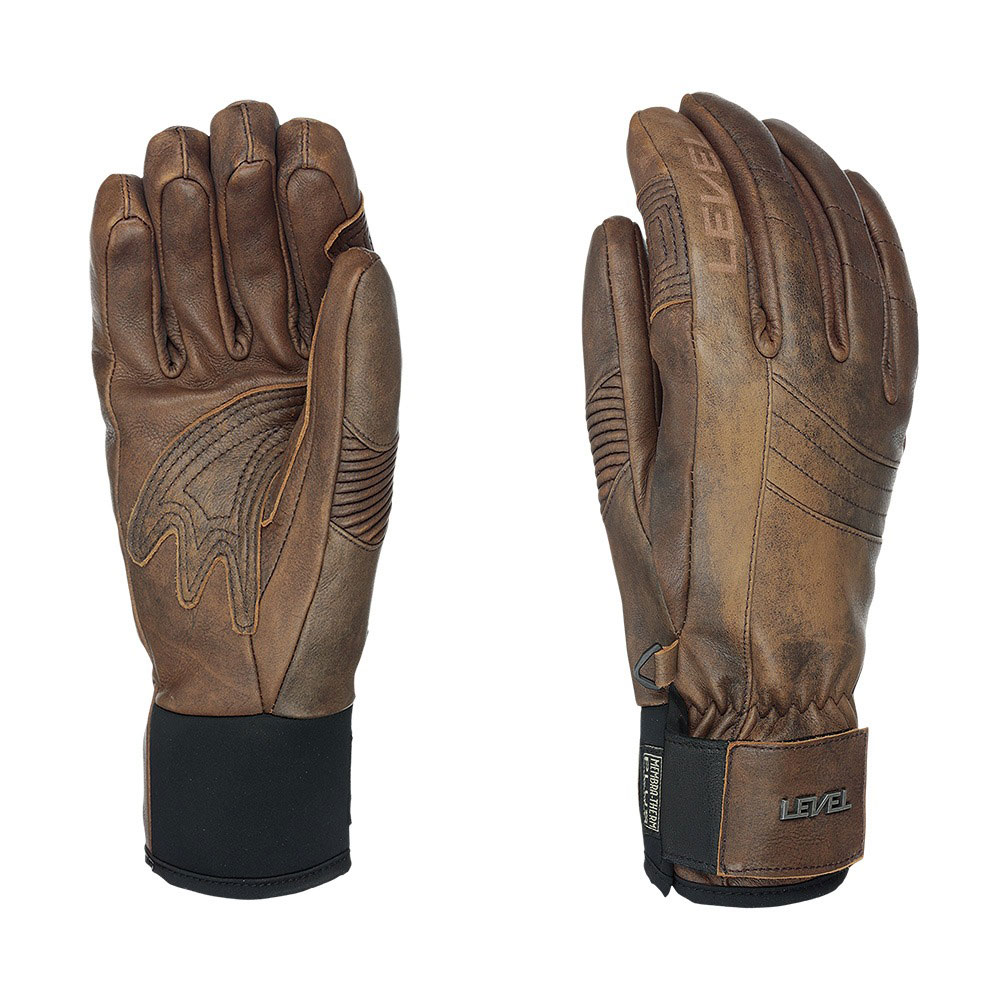メンズ スノーグローブ レックフォード レザーグローブ 手袋 スキー スノボ Level(レベル) 5000UG