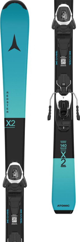 REDSTER X2 + L 6 GW スキー板 ビンディングセット キッズ ジュニア ATOMIC(アトミック) AASS03656/L6 GW