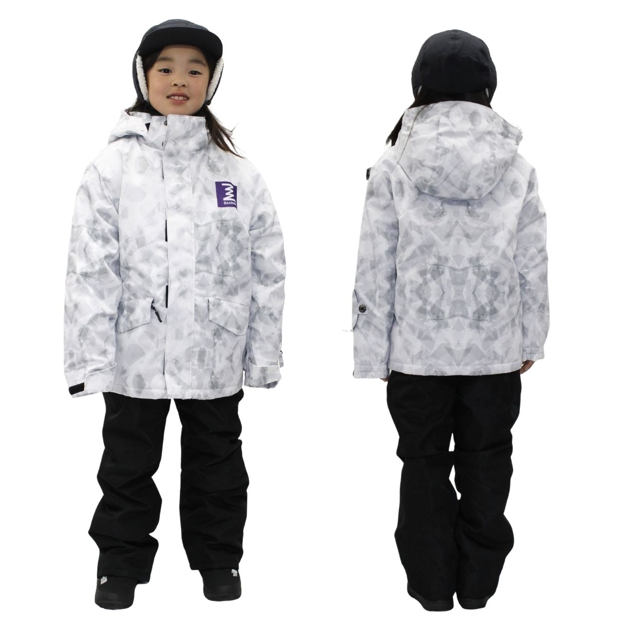 楽天市場】スキーウェア キッズ（カラーホワイト）（スポーツ