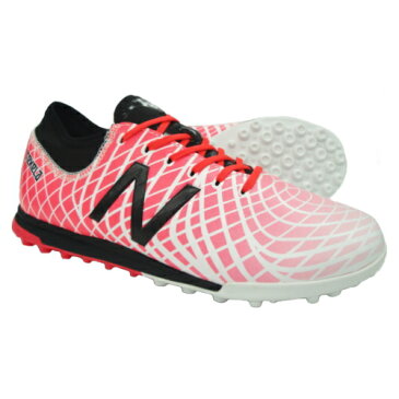 ニューバランス(new balance) TEKELA　V1　MAGIQUE　TF　JNRJSTTTPG1ホワイト×チェリージュニアサッカートレーニングシューズ　トレシュー