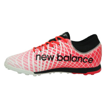 ニューバランス(new balance) TEKELA　V1　MAGIQUE　TF　JNRJSTTTPG1ホワイト×チェリージュニアサッカートレーニングシューズ　トレシュー