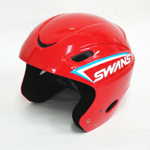 スワンズ(SWANS)スキーヘルメットH-50　レッドレーシングヘルメット