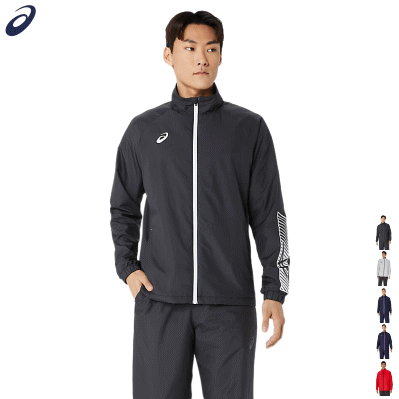 【10%OFFクーポン配布中】asics アシックス ウィンドブレーカー ジャケット トレーニングウェア 裏トリコット メンズ 男性用 レディース 女性用 20...
