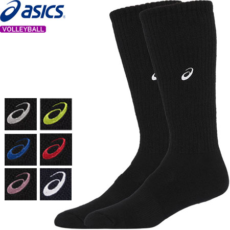 【全品対象5 OFFクーポン★5/10 20時～4時間限定】asics アシックス バレーボール ソックス ハイソックス 3053A137 XWS623後継品【2足までメール便OK 】