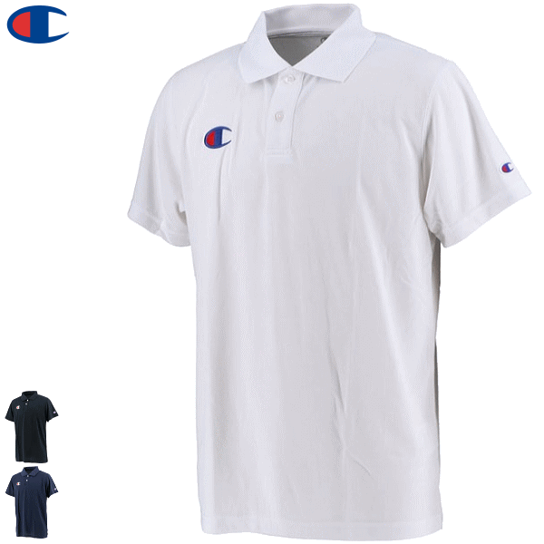 Champion チャンピオン 男性用 ポロシャツ 半袖ポロ トレーニングウエア スポーツウェア メンズ C3PS391【1枚までメール便OK】 その1