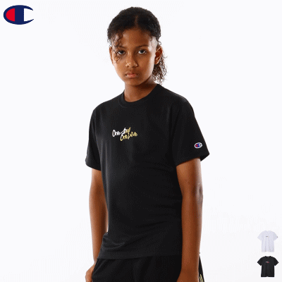 Champion チャンピオン バスケットボール ウェア Tシャツ 半袖シャツ 練習着 ミニ ショートスリーブTシャツ キッズ ジュニア ミニバス 子供用 CKZB318【1枚までメール便OK】