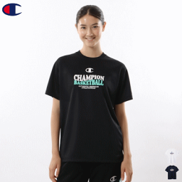 Champion チャンピオン バスケットウェア 半袖シャツ Tシャツ 練習着 レディース 女性用 CWZB317【1枚までメール便OK】【24SS】