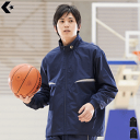 CONVERSE コンバース バスケット ウォームアップジャケット ウィンドブレーカー トレーニングウェア 移動着 練習着 メンズ 男性用 レディース 女性用 ...