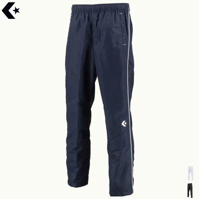 【10%OFFクーポン配布中】CONVERSE コンバース バスケット ウォームアップパンツ ウィンドブレーカー トレーニングパンツ 裾ファスナー 移動着 練習...