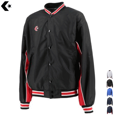 【10%OFFクーポン配布中】CONVERSE コンバース バスケット ウォームアップジャケット ウィンドブレーカー トレーニングウェア 移動着 練習着 メンズ...