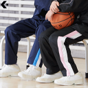 CONVERSE コンバース バスケット ウォームアップパンツ ウィンドブレーカー トレーニングパンツ 移動着 練習着 ミニバス ジュニア 子供用 CB4625...