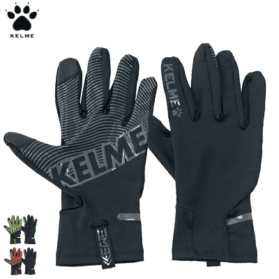 KELME ケルメ 手袋 フィールド グローブ FIELD GLOVES フットサル サッカー スマホ対応 裏起毛 9886404【1枚までメール便OK】