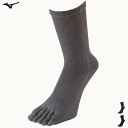 MIZUNO ミズノ ソックス 靴下 くつした ブレスサーモ 5本指 ソックス トラベル アウトドア メンズ 男性用 A2JX4502【1点までメール便OK】(4)