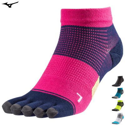 MIZUNO ミズノ ランニングソックス 靴下 5本指 メンズ 男性用 レディース 女性用 J2MX8001【2足までメール便OK】