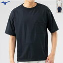 MIZUNO ミズノ 半袖シャツ ヘビーオンスクイック ドライTシャツ アウトドア トラベル スポーツ ユニセックス 男女兼用 B2MA0002【1枚までメール...