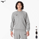 MIZUNO ミズノ スウェット クルー トレーニングウェア メンズ 男性用 レディース 女性用 32MCA175(4)
