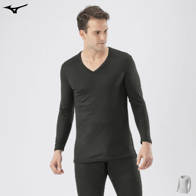 ミズノ ブレスサーモ 発熱ウエア 肌着 下着 Vネック 9分袖シャツ メンズ 男性用 MIZUNO BREATH THERMO C2JAA622【中厚ソフト for Daily 】【2023年モデル】【1枚までメール便OK】 ミズノ ブレスサーモ 発熱ウエア 肌着 下着 Vネック 9分袖シャツ メンズ 男性用 MIZUNO BREATH THERMO C2JAA622【中厚ソフト for Daily 】【2023年モデル】【1枚までメール便OK】