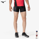 MIZUNO ミズノ MTC レーシングタイツ スパッツ ショート 陸上競技 メンズ 男性用 U2MBB012【1枚までメール便OK】【24SS-SPZ】