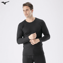 ミズノ ブレスサーモ 発熱ウエア 肌着 下着 クルーネック 長袖シャツ メンズ 男性用 MIZUNO BREATH THERMO C2JAA641【 厚手 for Active 】【2023年モデル】【1枚までメール便OK】