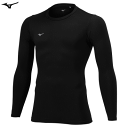 【10%OFFクーポン配布中】MIZUNO ミズノ 裏起毛 保温 インナーシャツ インナーウェア アンダーシャツ メンズ 男性用 レディース 女性用 P2MAB550【1枚までメール便OK】【SPZ】