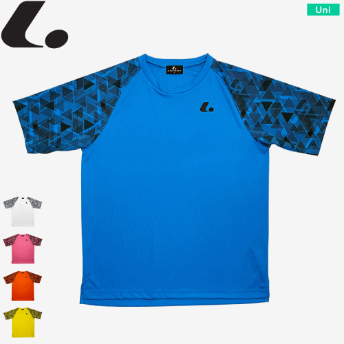 【10％OFFクーポン配布中】LUCENT ルーセント ゲームシャツ(襟なし) 半袖シャツ ユニホーム ユニセック..