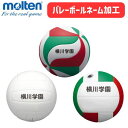 モルテン バレーボール ネーム 加工 molten 【2個以上同じネーム内容で440円/個】【単品・個人名1,320円/個】【代引き・変更・キャンセル不可】【メーカー】