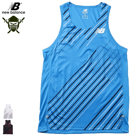 【2/1限定★10%OFFクーポン】newbalance ニューバランス HANZO ハンゾー ランニングウェア RACE シングレット メンズ 男性用 AMT01201【1枚までメール便OK】