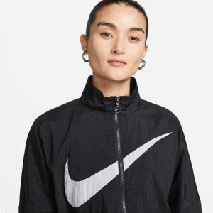 NIKE ナイキ ウィンドジャケット スポーツウェア ウィメンズ NSW エッセンシャル ハイブリッド ウーブン ジャケット レディース 女性用 DX5865 010