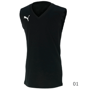 PUMA プーマ サッカー フットボール インナーウェア タンクトップ スリーブレス インナーシャツ ジュニア キッズ 子供用 655278 【1枚までメール便OK】通販 サッカー 用品 セール