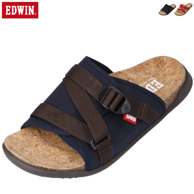 EDWIN エドウィン サンダル スリッパ フッドベッド メンズ 男性用 EW5501