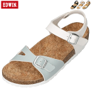 送料無料 EDWIN エドウィン サンダル スリッパ フットベッド レディース ウィメンズ 女性用 EW9464(4)