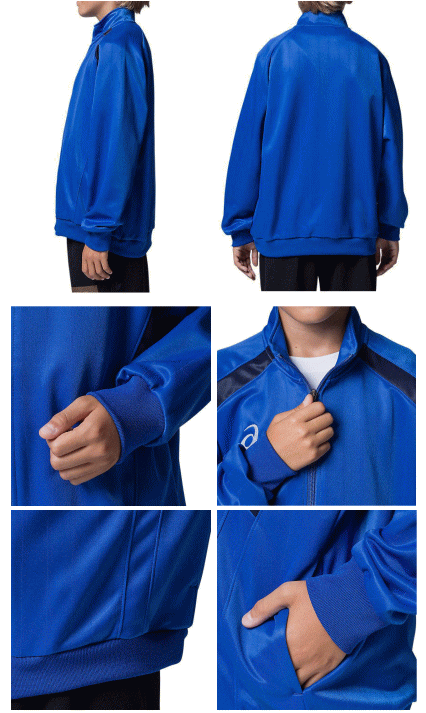 asics アシックス サッカー フットボール トレーニングジャケット ジュニア キッズ 子供用 2104A019ネット注文 サッカー 用品 セール