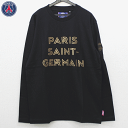 パリサンジェルマン 長袖シャツ Tシャツ サッカー フットボール クラブチームウェア PARIS SAINT-GERMAIN GLITTER PRINT TEE PS0323FW01【1枚までメール便OK】